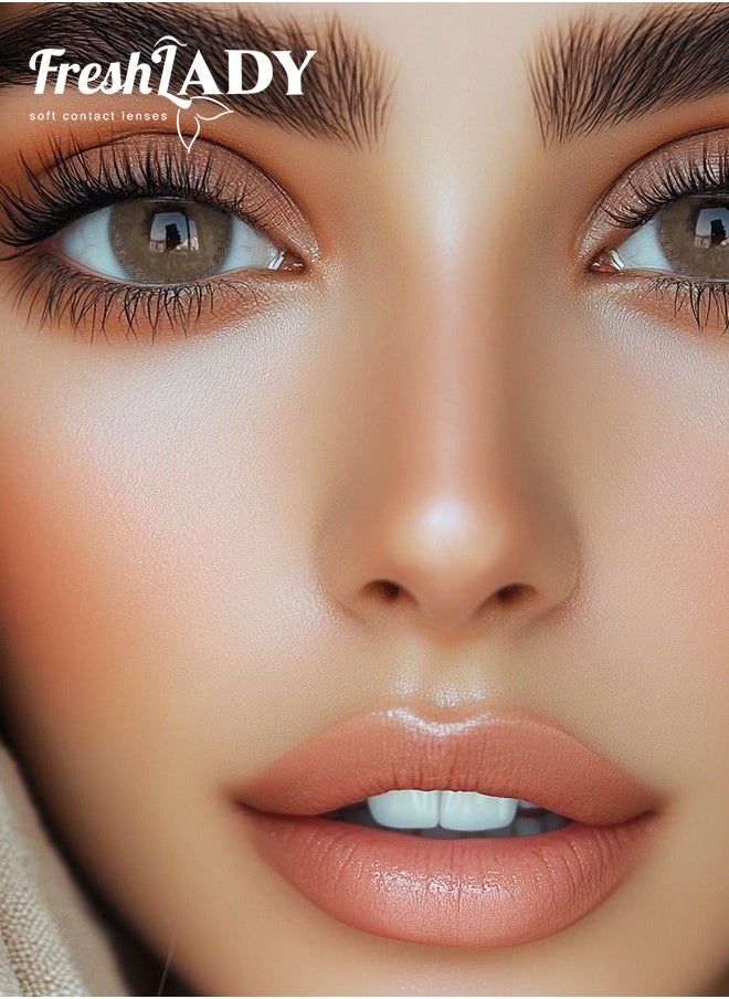 FreshLady Freshlady Cortado 14.20mm Colored Contact Lenses 1 Year Disposable for Daily Wear  - Image 3