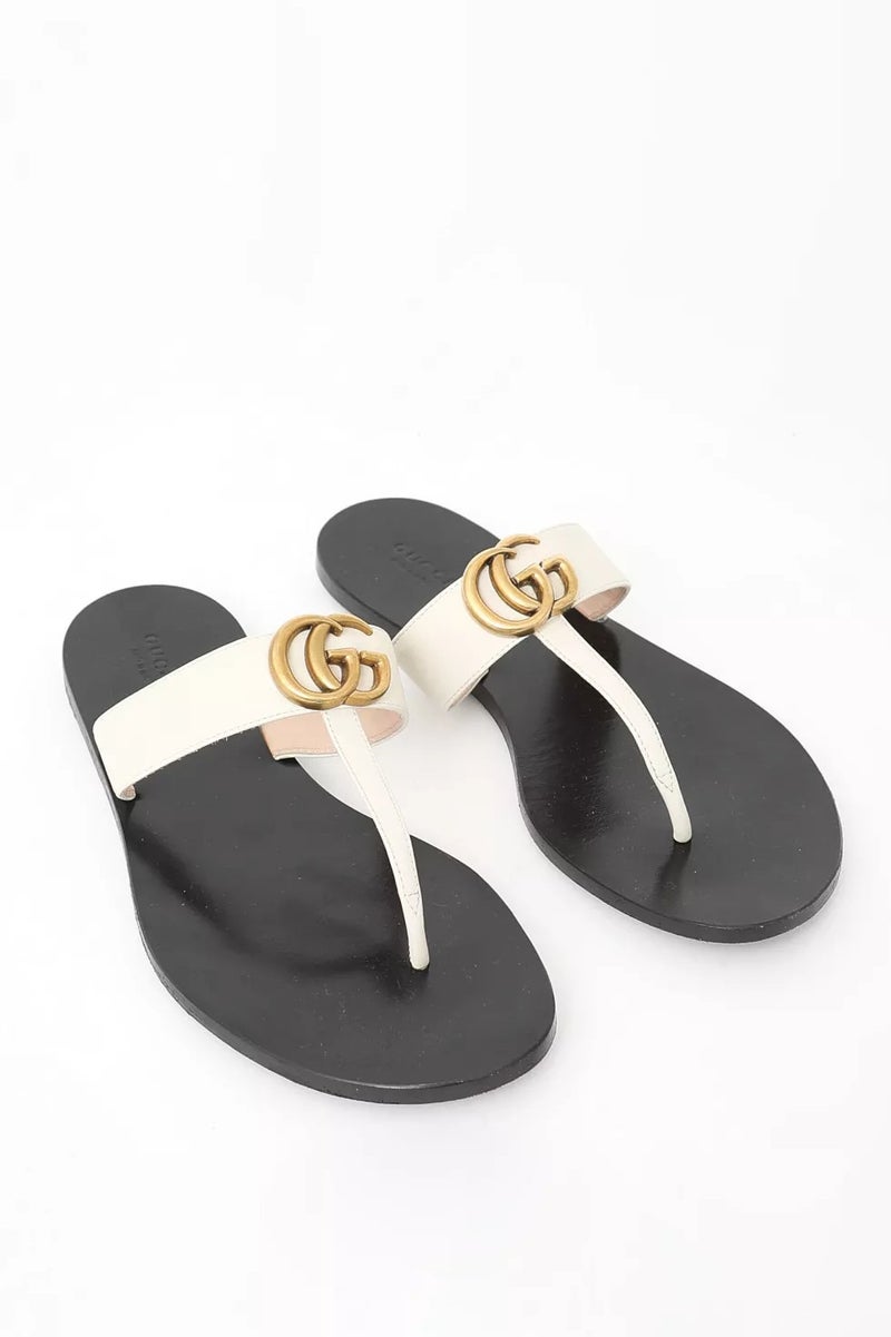 GG MARMONT T-STRAP WOMEN'S FLIP SANDALS - Image 1