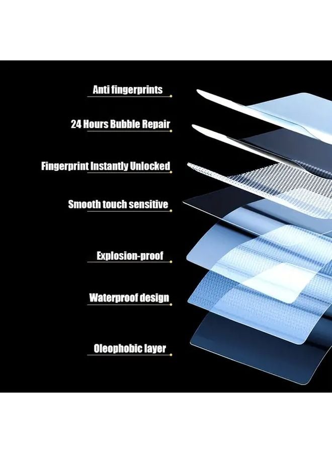 Samsung Galaxy Z Fold 6 Screen Protector Front Back Rhinestone Film - Image 3