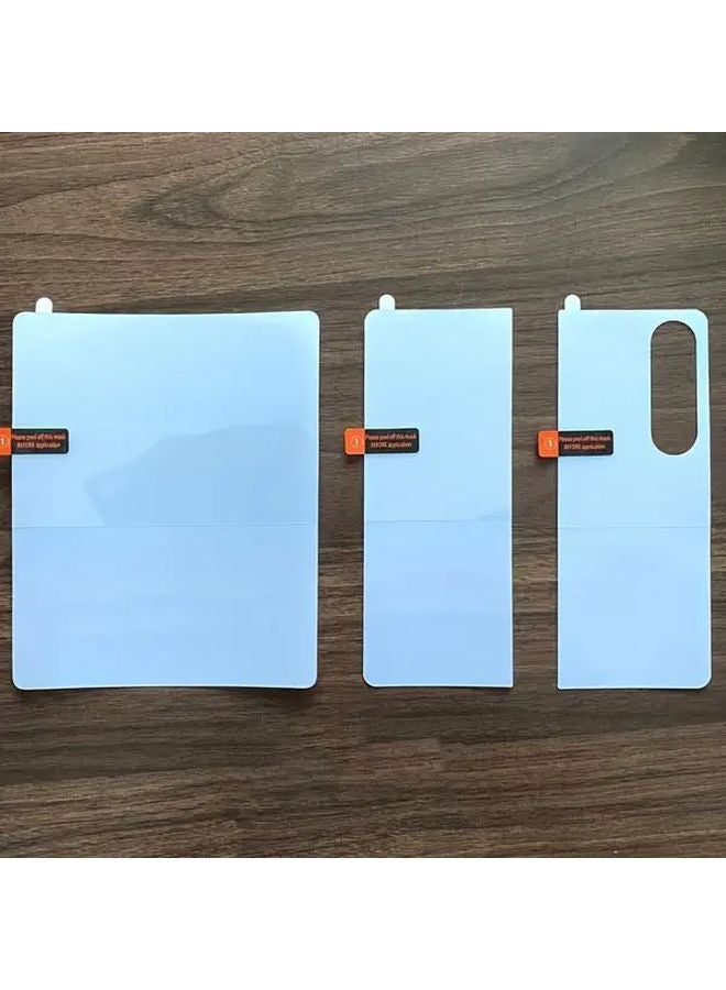 Samsung Galaxy Z Fold 6 Screen Protector Front Back Rhinestone Film - Image 1