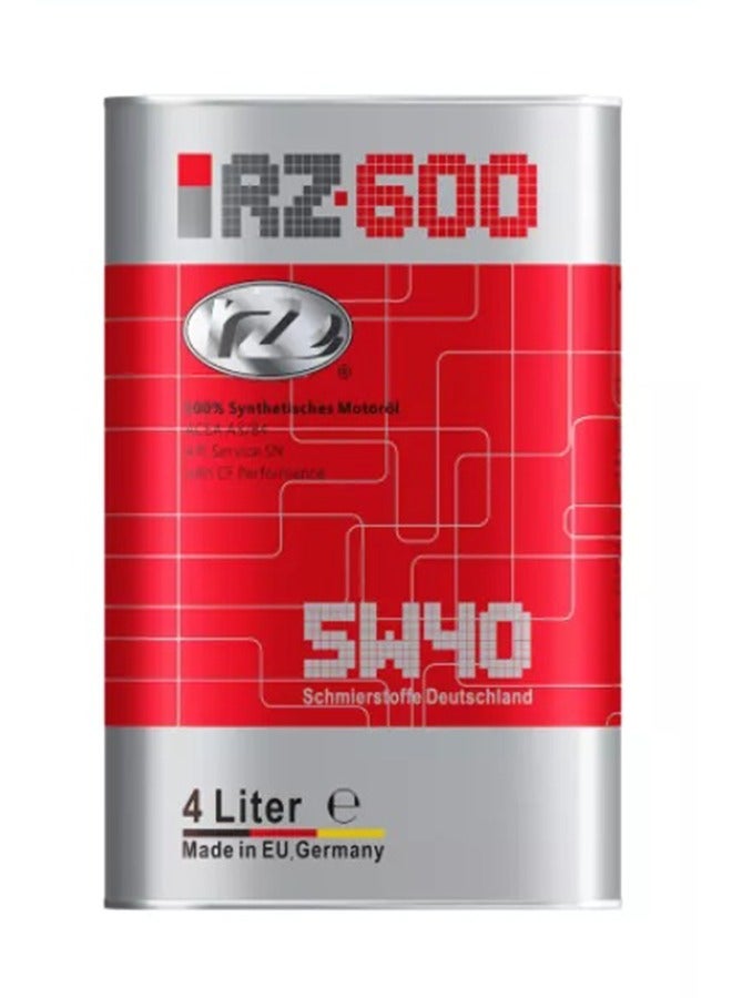 رزويل زيت موتور RZ600 5W40 تخليقى بالكامل - Image 1
