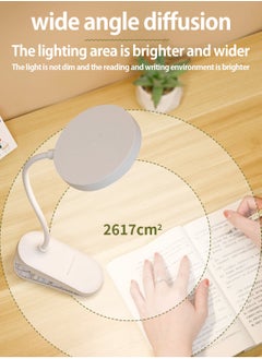 LOOPITYS 3 Modes Touch Dimming USB Dimming Clip Table Lamp Student Dormitory Learning Study Table Light Bedside Flexo Lamps  - Image 3