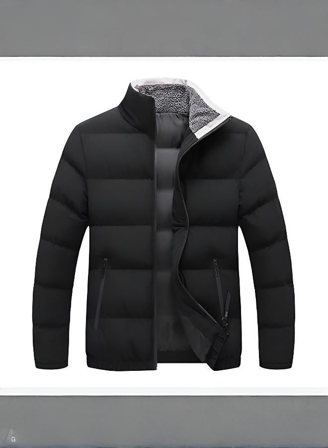 جاكيت رجالي منفوخ فاخر ودافئ - Image 1