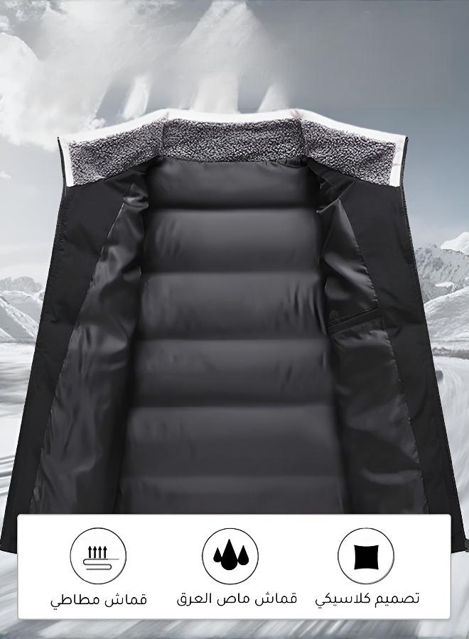 جاكيت رجالي منفوخ فاخر ودافئ - Image 2