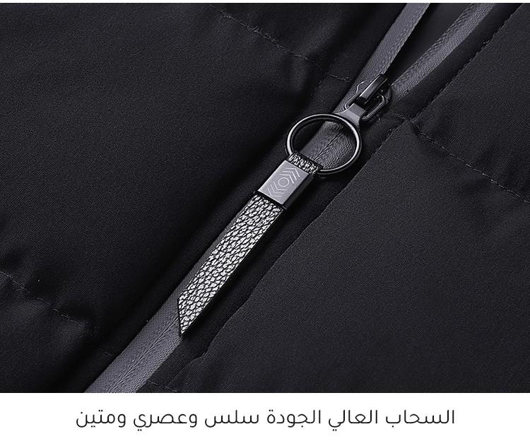 جاكيت رجالي منفوخ فاخر ودافئ - Image 5
