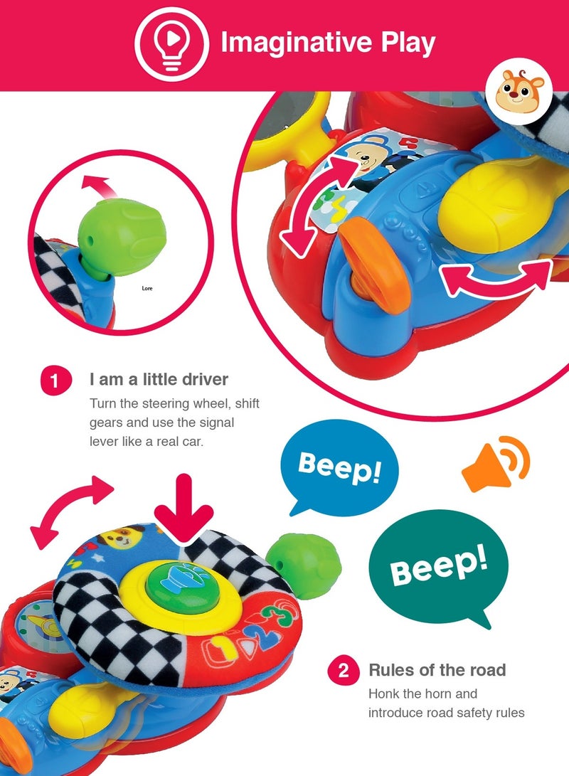 WinFun WinFun Baby Learning Steering Wheel  - Image 5