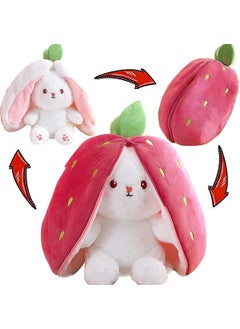 Canestar Special Gift for Lover Strawberry Rabbit 50CM Special Design - Both Strawberry and Rabbit with Zippered Structure  - Image 1