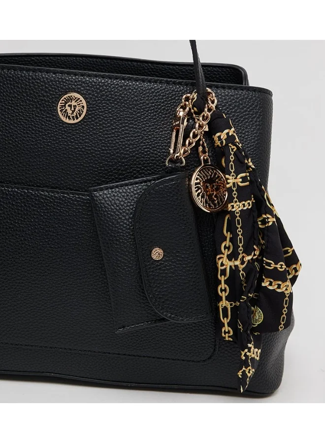 Anne Klein  Anne Klein Scarf Detail Shoulder Bag for Women | Best Price UAE