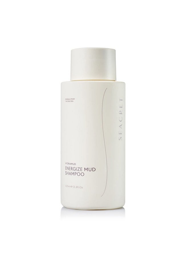Seacret Dead Sea Shampoo - Hydramud Energize Mud Shampoo With Dead Sea Minerals & Argan Oil, 13.3 Fl.Oz  - Image 1