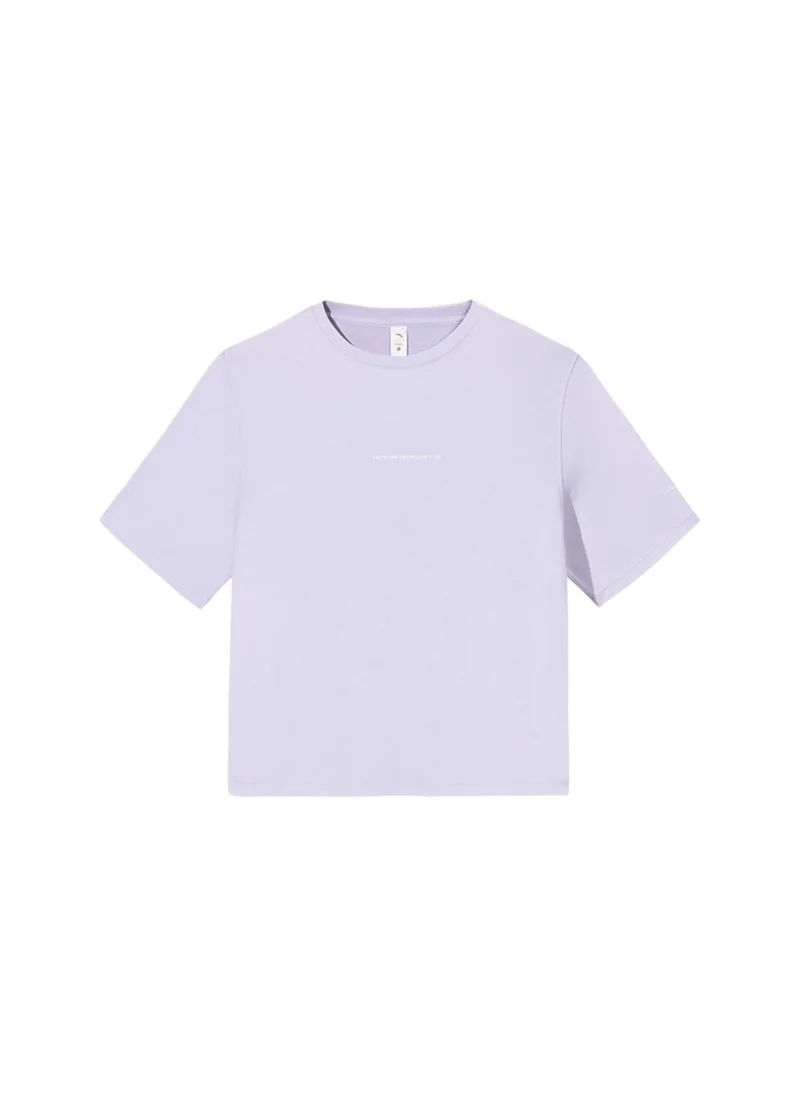 ANTA TRAIN Short T-Shirt Purple