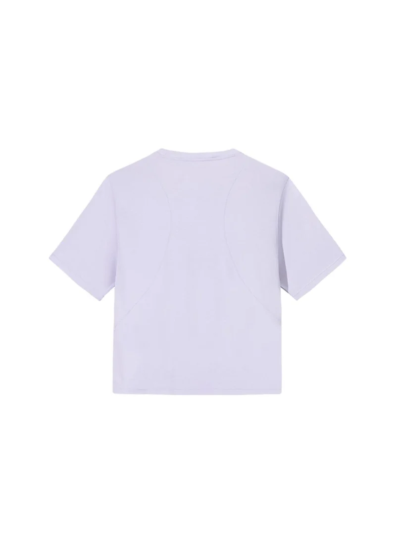 ANTA TRAIN Short T-Shirt Purple