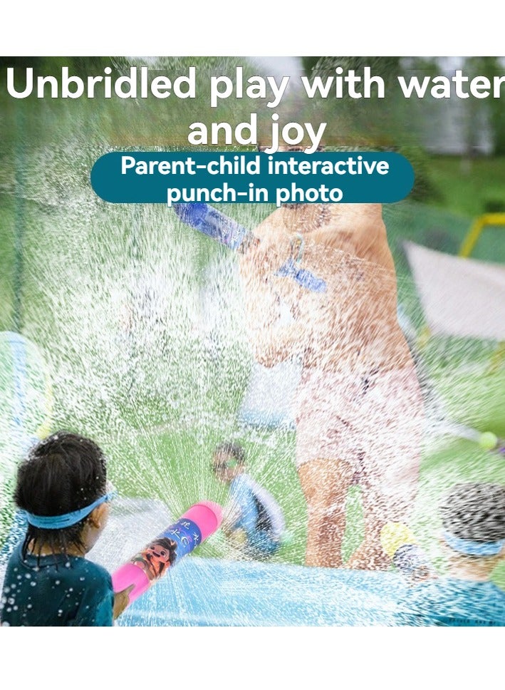 Firework Water Gun Toy, Children's Scatter Water Cannon, Water Fight, Spraying, Drifting, Pull-Out Style, Photo-Op Atmosphere, Surprise Prop.