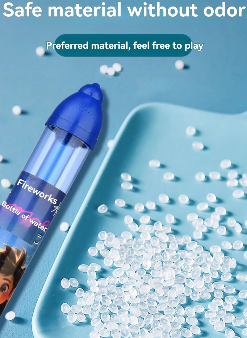 Firework Water Gun Toy, Children's Scatter Water Cannon, Water Fight, Spraying, Drifting, Pull-Out Style, Photo-Op Atmosphere, Surprise Prop.