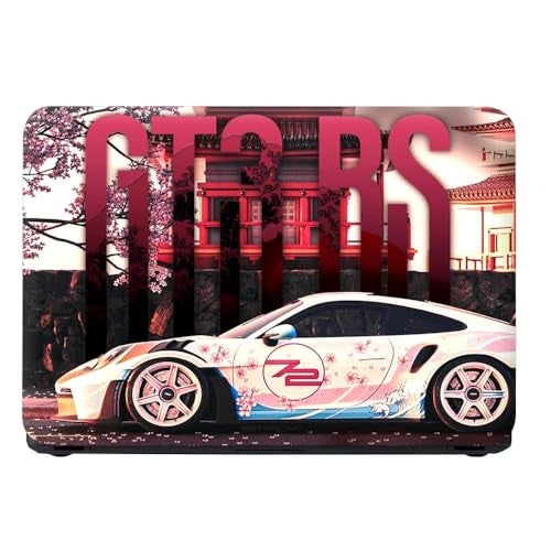 TechFit Full Body Laptop Skin Upto 15.6 inch Sticker Compatible for Dell/HP/Lenovo/Acer/Asus All Laptop Size Upto 14 to 15.6 Inch - JDM Livery Tuned Car - Image 3