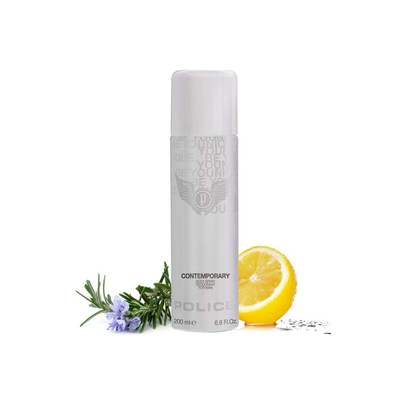 Police Contemporary Deodorant Spray 200ml (Pack of 5) - Image 2