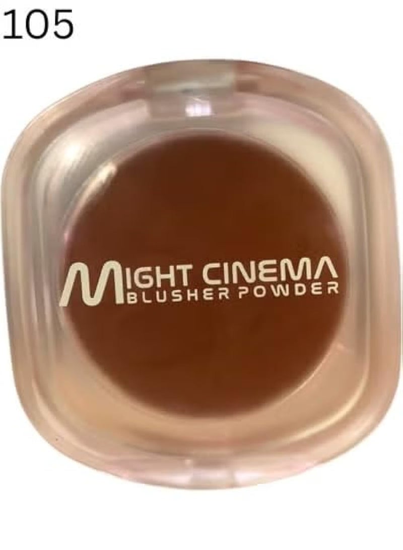 Matte Powder Blusher – Multi-Purpose Face Makeup for Cheeks, Eyes & Lips – Natural Sheer Pigments for a Healthy, Radiant Glow – Easy-to-Blend, Lightweight & Buildable Texture (105) - Image 3