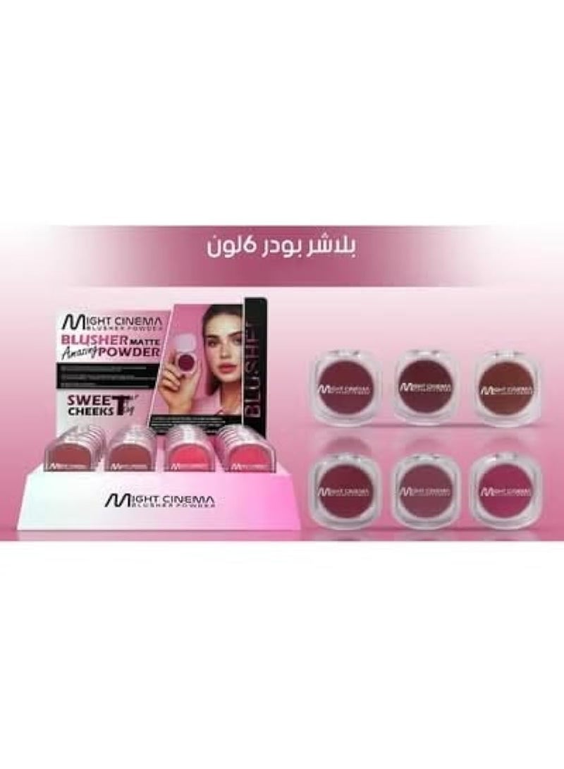 Matte Powder Blusher – Multi-Purpose Face Makeup for Cheeks, Eyes & Lips – Natural Sheer Pigments for a Healthy, Radiant Glow – Easy-to-Blend, Lightweight & Buildable Texture (105) - Image 5