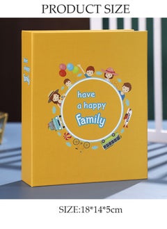DUNISO 200 Pockets Foil Stamping Photo Album for 6 Inches Photos Portable Photo Album for Family Wedding Boys Girls  - Image 4