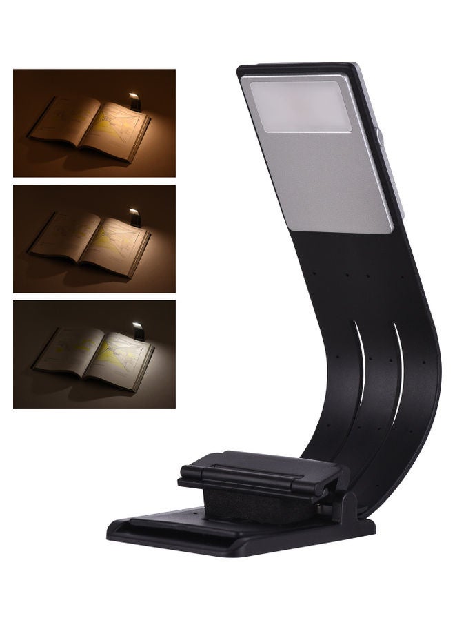 NIBEMINENT LED Rechargeable Clip-On Book Light Yellow/White  - Image 2