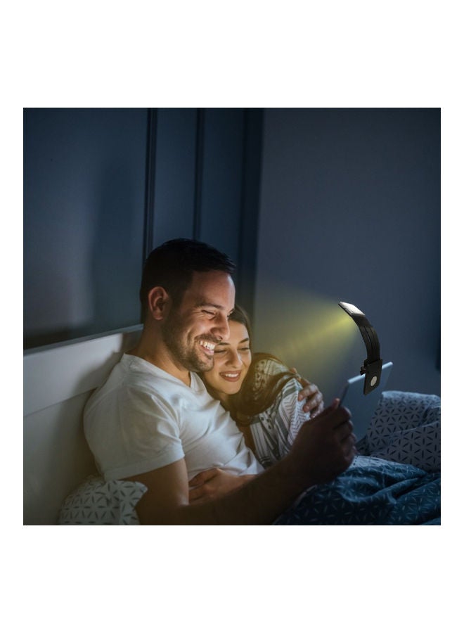 NIBEMINENT LED Rechargeable Clip-On Book Light Yellow/White  - Image 4