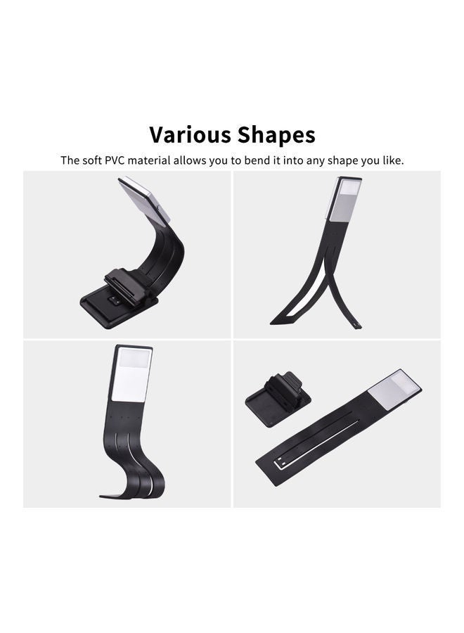 NIBEMINENT LED Rechargeable Clip-On Book Light Yellow/White  - Image 3