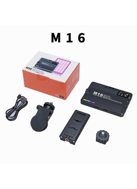 Strict Selection Of RGB Fill Light Mobile Phone Live Fill Light Portable Pocket Light LED Full Color Live Fill Light-Light Source Color:M16 (rgb Model)