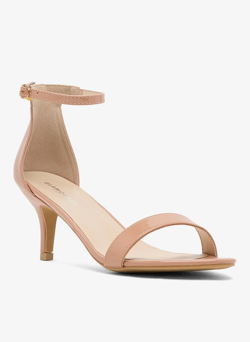 جلاموروس صنادل بكعب بحزام للكاحل كاجوال