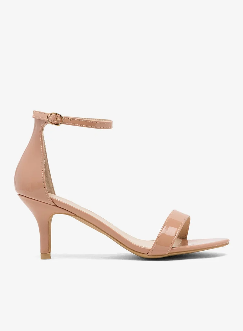 جلاموروس صنادل بكعب بحزام للكاحل كاجوال