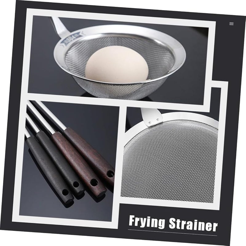 Large 39cm Skimmer Spoon Strainer For Noodles Vegetables Fried Foods Kitchen Tool - Image 3