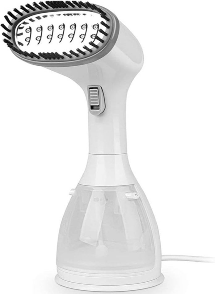 Denx Handheld Steam Iron Suitable For All Types Of Clothes With A Power Of 1500 Watts - White Color - Image 3