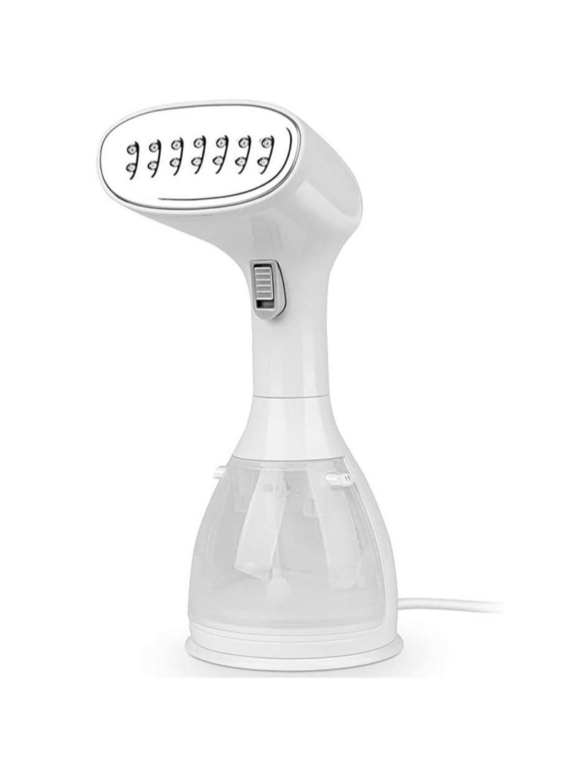 Denx Handheld Steam Iron Suitable For All Types Of Clothes With A Power Of 1500 Watts - White Color - Image 2