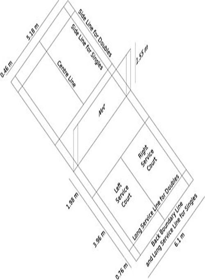 TIMA شبكة كرة طائرة تيما إس إل إس أرمور قطن (أبيض) - Image 3
