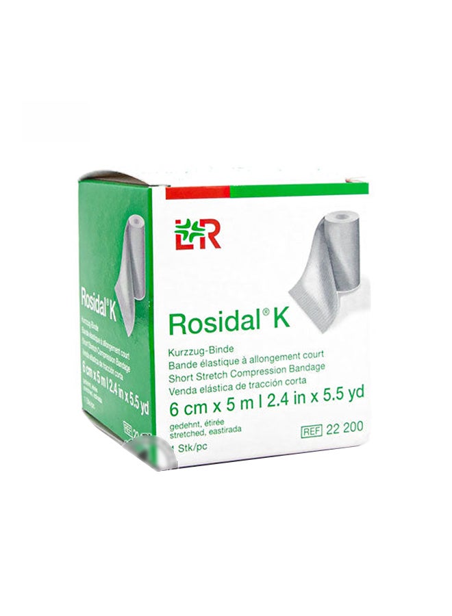 Lr Rosidal K Short Stretch Bandage 6Cmx5M 22200