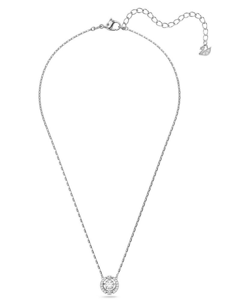 Swaro قلادة دائرية متلألئة من سواروفسكي للنساء رقم 5286137 - Image 3