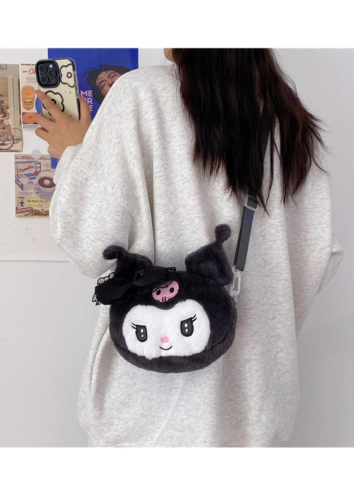 Sanrio Sanrio Kulomi Doll, Crossbody Bag, Tote Bag, Plush Bag, Children's Tote Bag  - Image 2