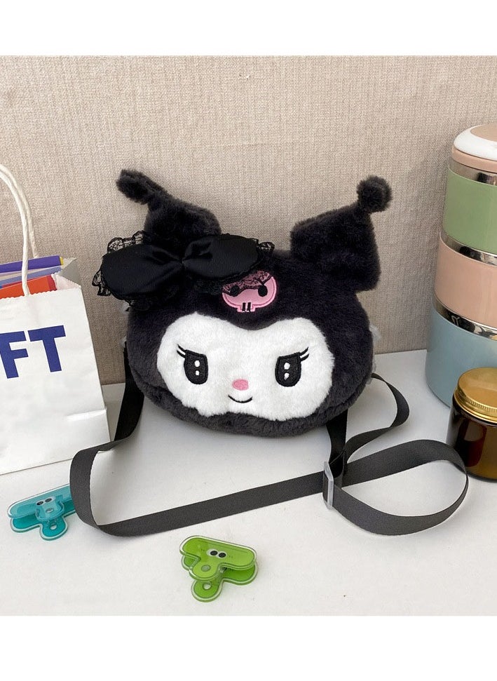 Sanrio Sanrio Kulomi Doll, Crossbody Bag, Tote Bag, Plush Bag, Children's Tote Bag  - Image 1