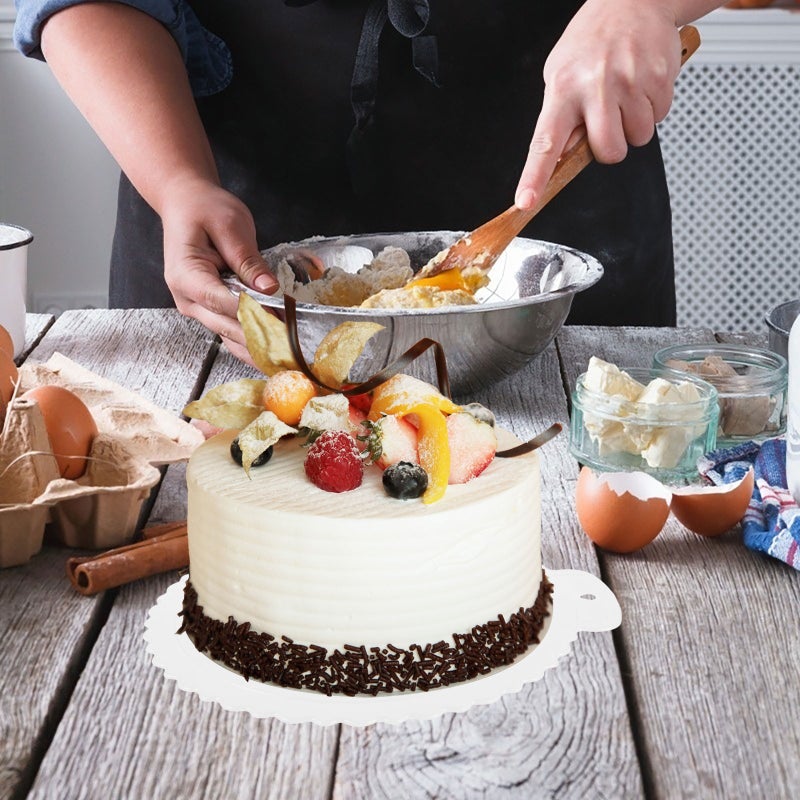 Reusable Cake Board Thickened Round Cake Circle Cake Base Dessert Tray Cake Board - Image 4