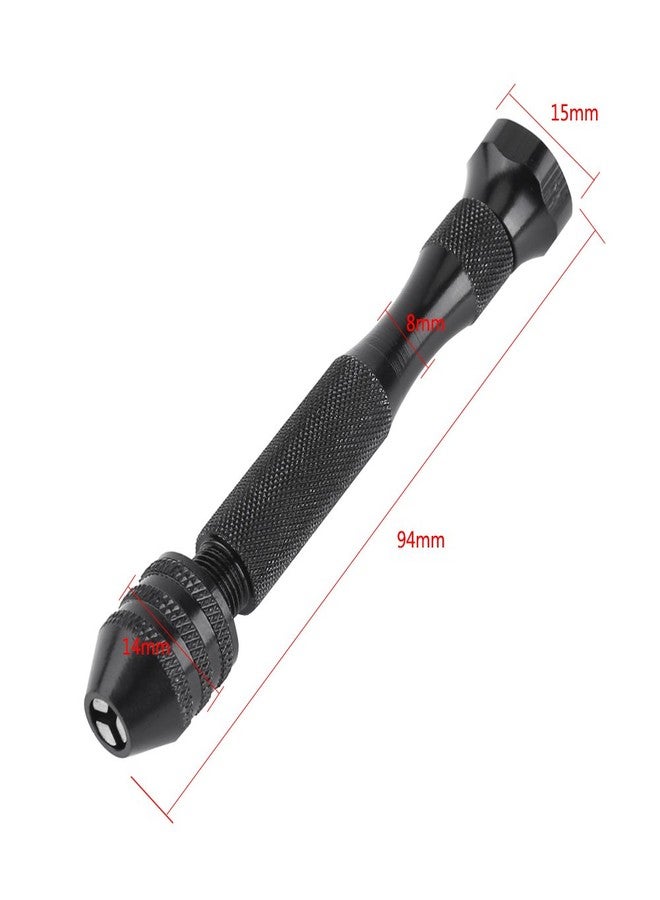 LiebeWH Pin Vise Hand Drill Set with HSS Micro Bits 0.3 to 3.6mm Chuck for Jewelry Making Resin Stones Craft Woodworking Rotary Tool Accessories - Image 2