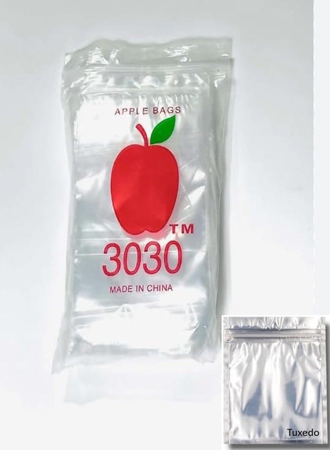 Tuxedo 30x30 1000 Pieces Apple bag/Tuxedo Smell Proof BagsHolographic Packaging Bags Storage Bag for Food Storage 1pc - Image 1