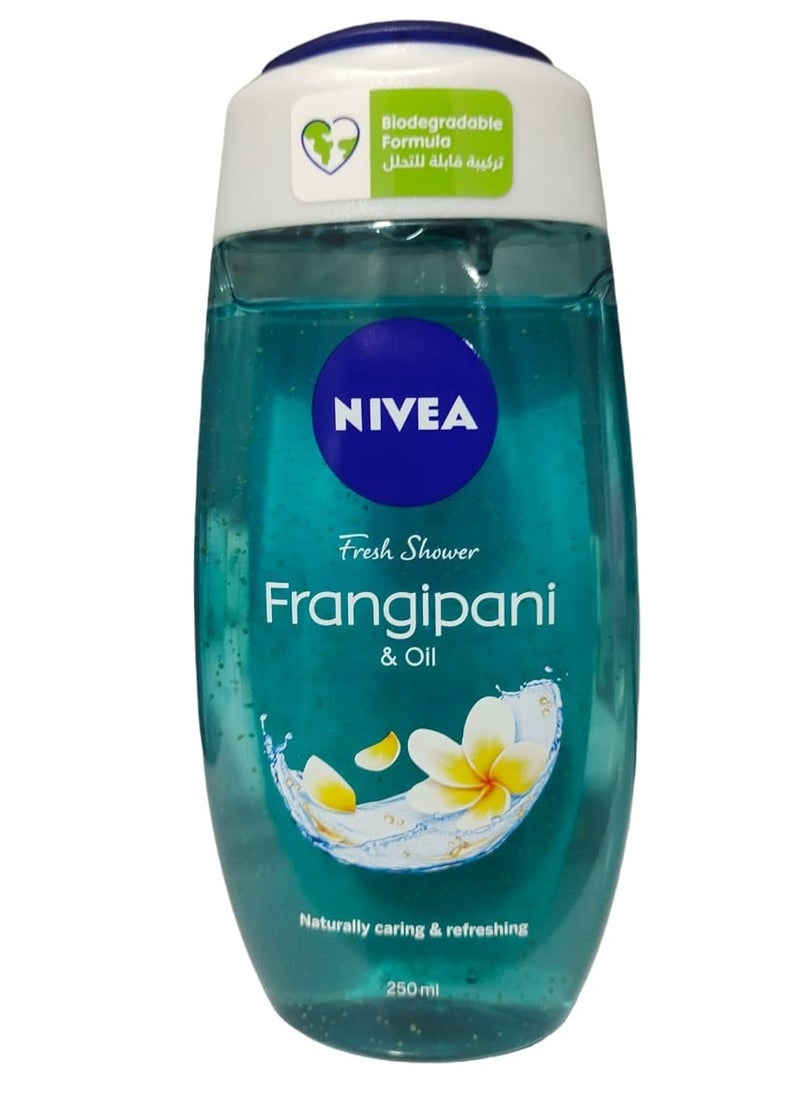 Nivea Fresh Shower Frangipani And Oil  250 ml 