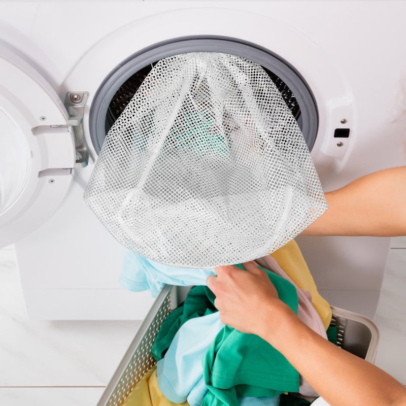 Laundry Bag Mesh Wash, Durable for Coat and Hoodies, Protects Clothes in Washer - Image 3