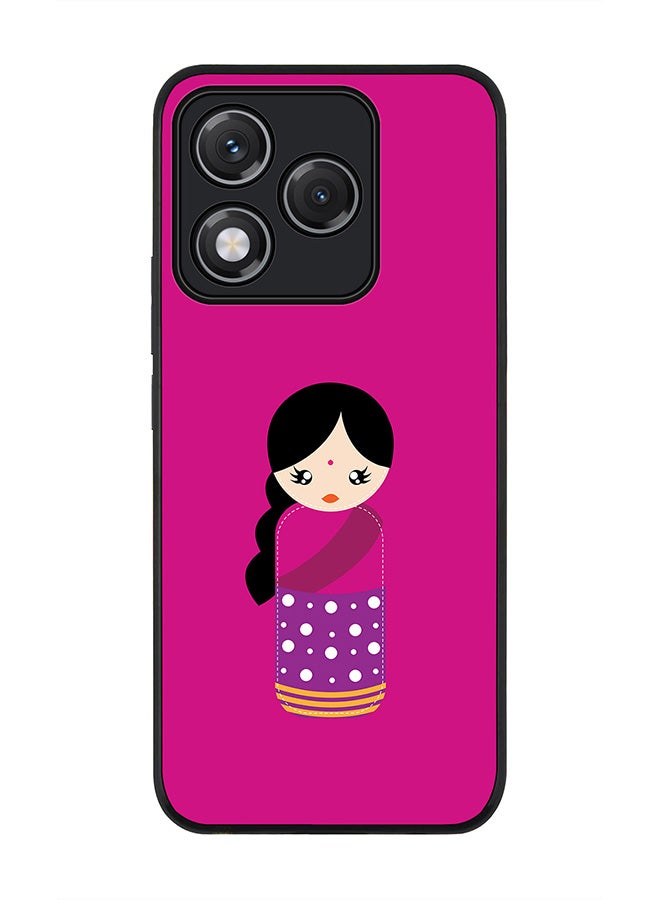 Stylizedd For Honor 400 Lite Case,Slim fit Camera Protection, Shockproof Thin Phone cover  - Indian Doll