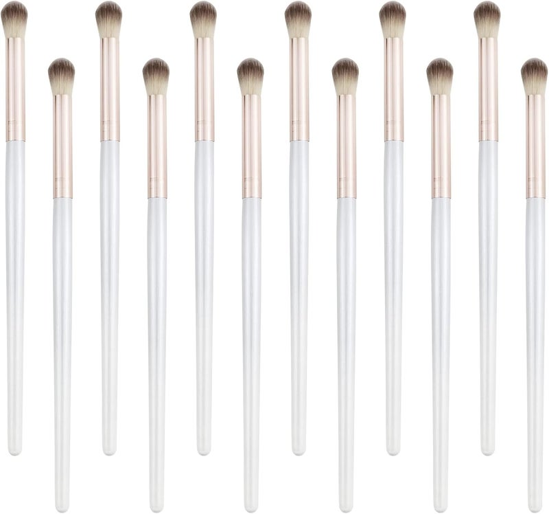 12 PCS Eyelash Cleaning Brush for Lash Extension Wash Extension Lash Shampoo Brushes Fluffy Cleaning Bath Makeup Eyelash Eyeshadow Brush Set