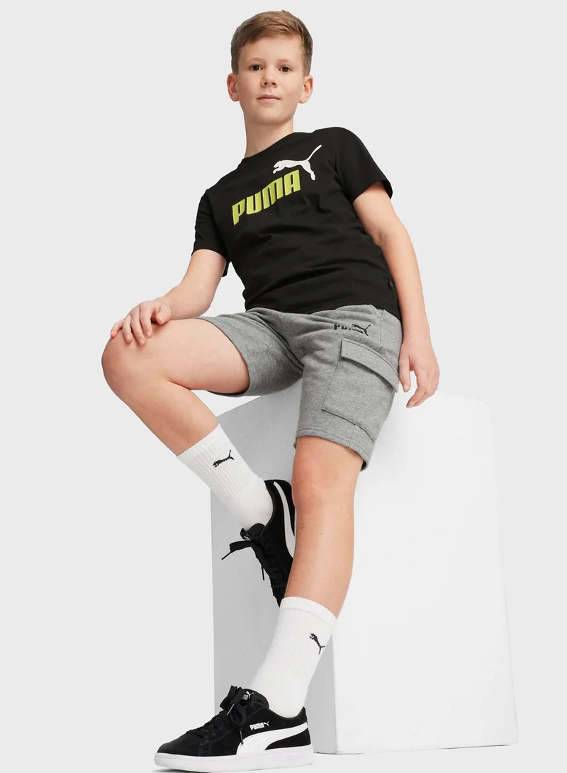 PUMA Kids Essential  2 Col Logo T-Shirt