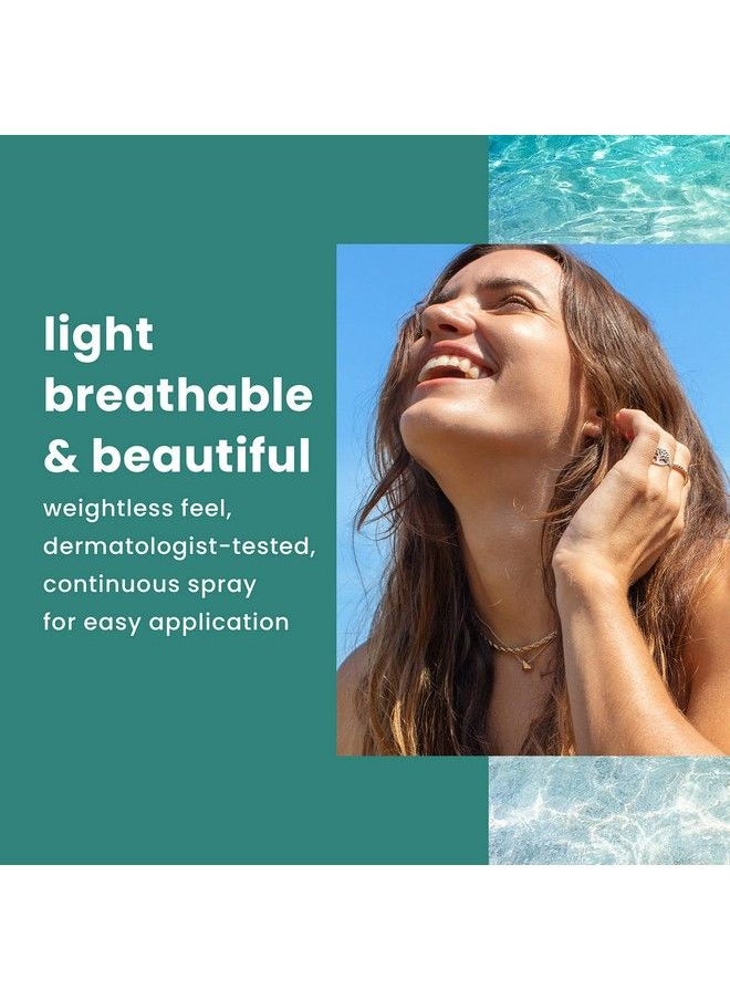 Hawaiian Tropic بخاخ واقي من الشمس خفيف الوزن من هاوايان تروبيك بعامل حماية من الشمس 15، 6 أونصة | بخاخ واقي من الشمس من هاوايان تروبيك بعامل حماية من الشمس 15، خالٍ من الأوكسي بنزون، عبوة واقية من الشمس بعامل حماية من الشمس 15، 6 أونصة لكل عبوة مزدوجة  - Image 5