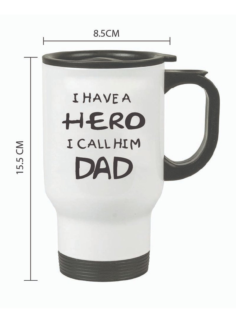 PRINTSHOP4ME Father's Day Travel Mug - Dad's Birthday Gifts from Daughter and Son - Gifts for Dad - Dad’s Travel Mug - Dad Gifts - Dad Appreciation Gifts - Gift for Daddy - Image 2