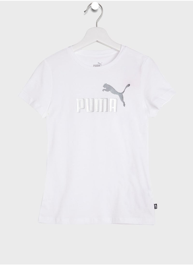 PUMA - Youth Essential Mermaid Graphic T-Shirt - Image 1