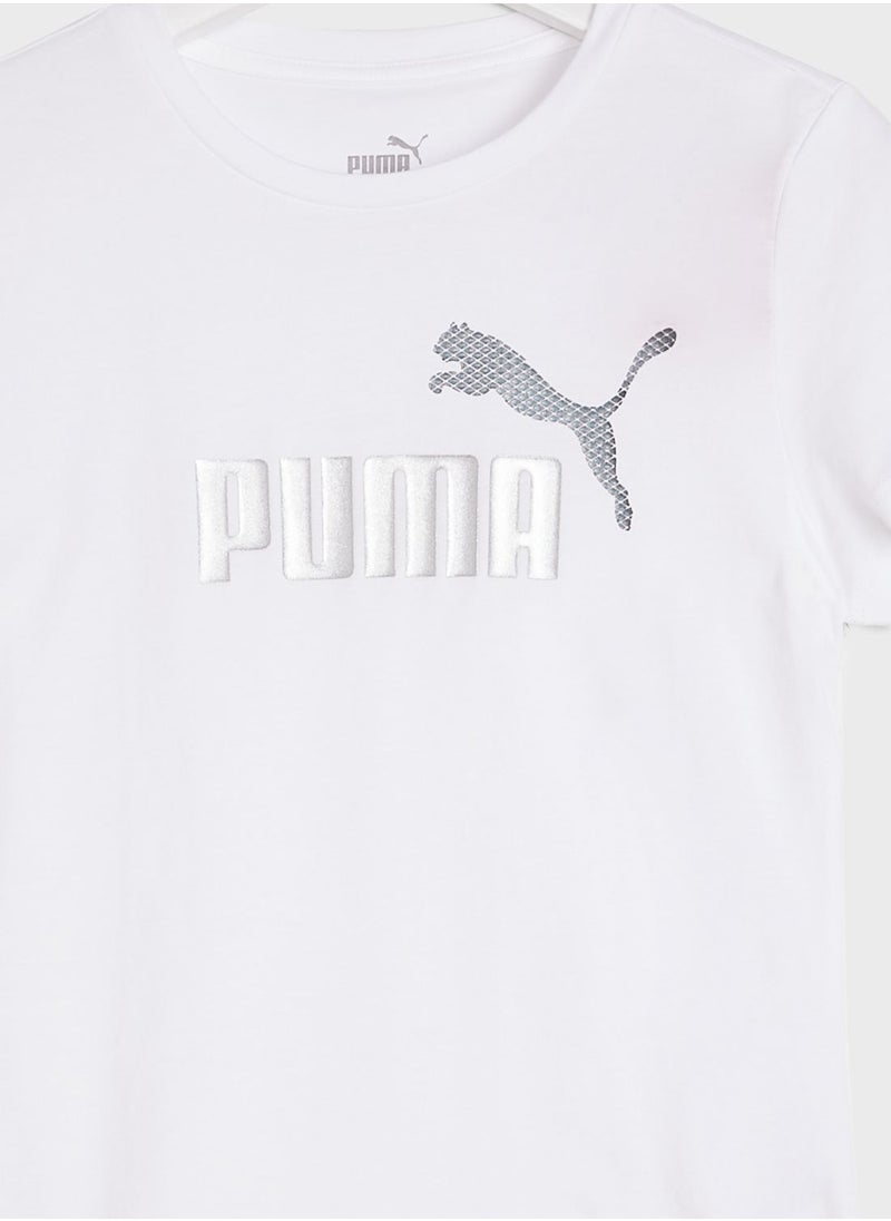 PUMA - Youth Essential Mermaid Graphic T-Shirt - Image 1