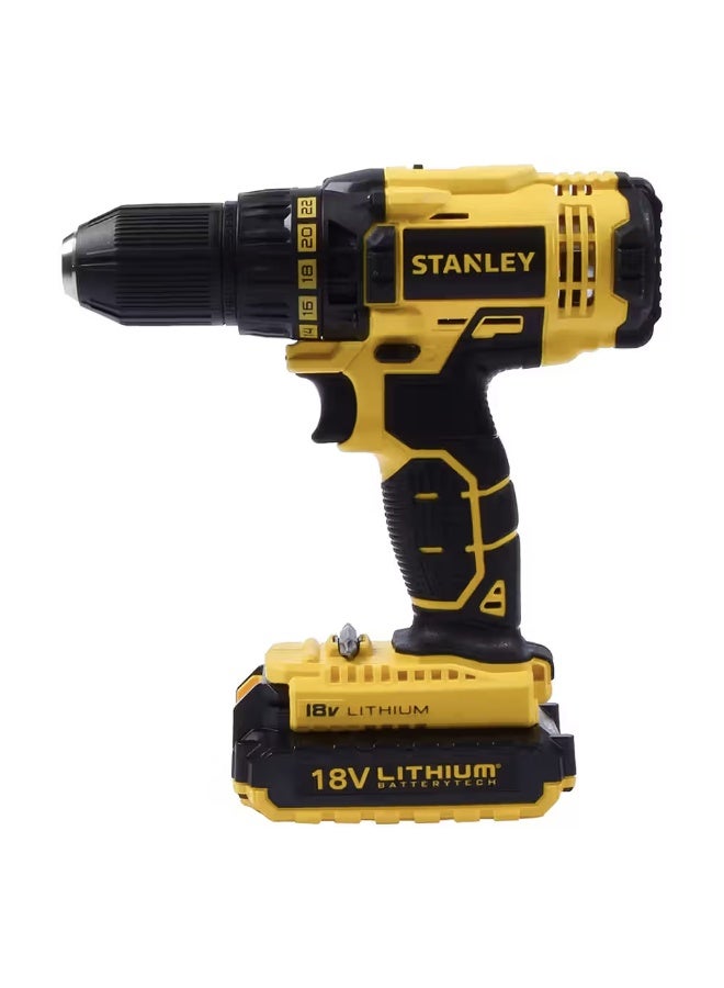 Stanley SCD20S2K18V Cordless Driver Drill - Image 2