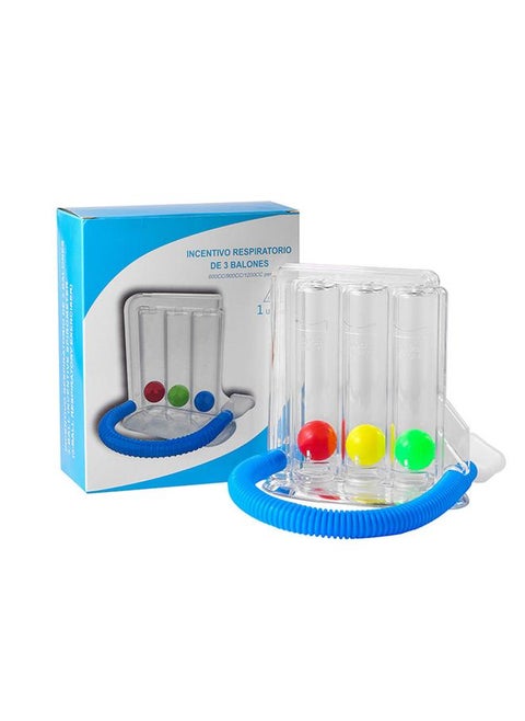 Respiratory Exerciser Deep Breathing Exerciser Breath Exercise Measurement System 3 Balls